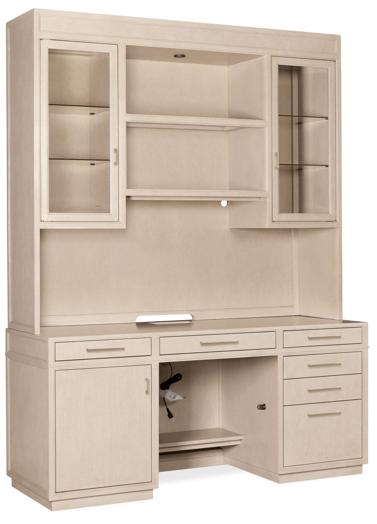 Home Office - Credenza - Polished Limestone