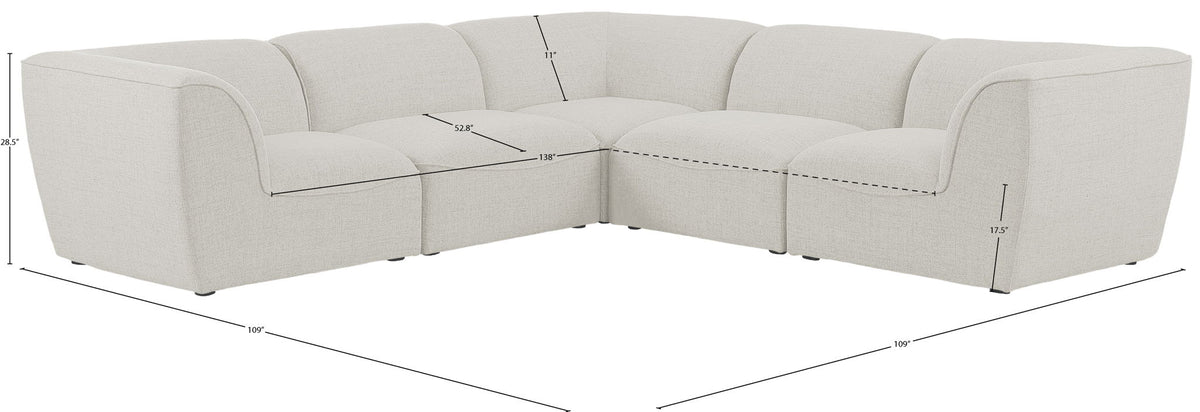 Miramar - 5 Piece Modular Sectional