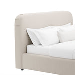 Manhattan Flair - Rounded Upholstered Bed