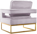 Noah - Accent Chair with Gold Legs