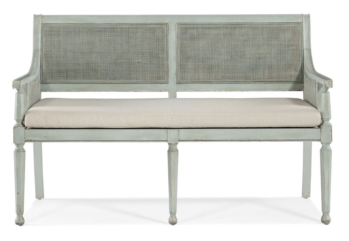 Charleston - Bench - Light Blue / Beige