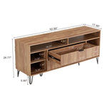 Manhattan Dumbo - Fluted TV Stand
