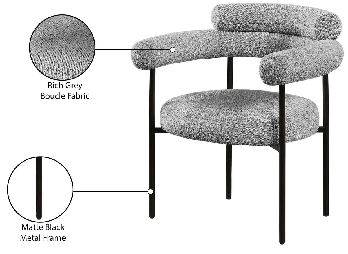 Blake - Dining Chair With Black Legs (Set of 2)