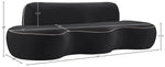 Swerve - Velvet 101" Upholstered Sofa
