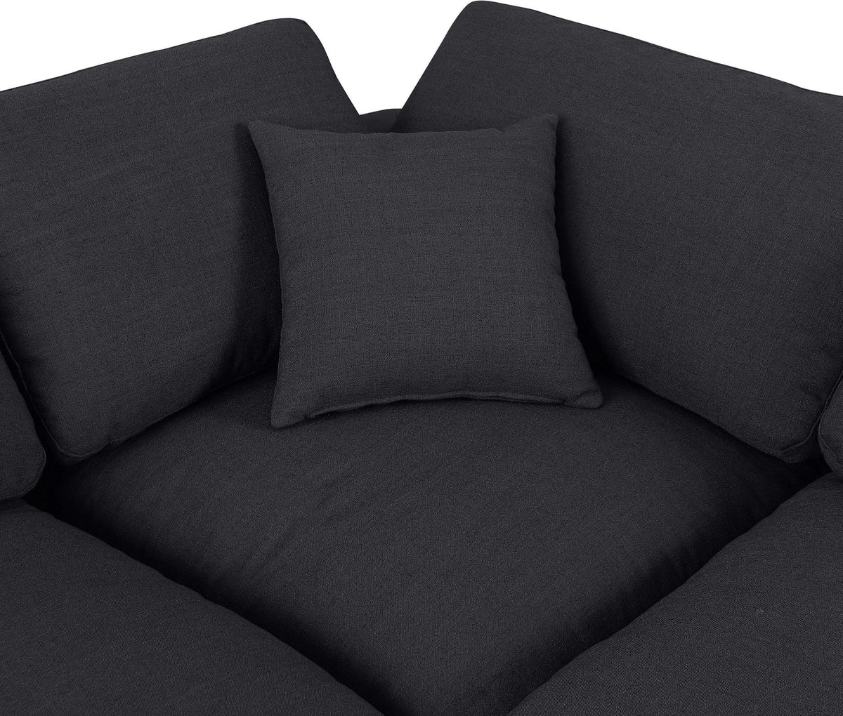 Comfy - 6 Piece Linen Modular Double Chaise Sectional