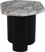 Puglia - Marble Top And Oak Wood Base Table