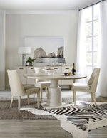 Cascade - Pedestal Dining Table - Light Brown