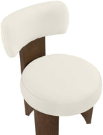 Atelier - Vegan Leather Upholstered Dining Chair (Set of 2) - Painted Brown Frame