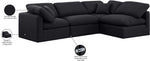 Indulge - Linen 4 Piece Modular Sectional