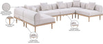 Laguna - 6 Piece 142" Outdoor Patio Modular Sectional