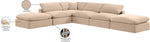 Comfy - 6 Piece Velvet Modular Sectional