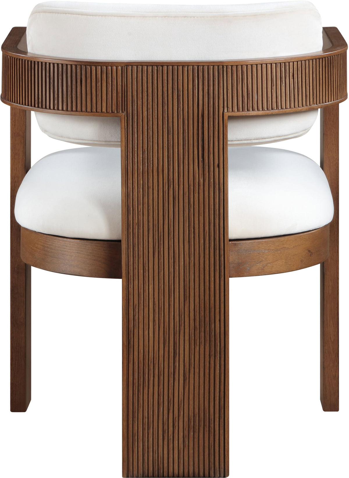 Sacha - Velvet Dining Chair With Brown Base (Set of 2)