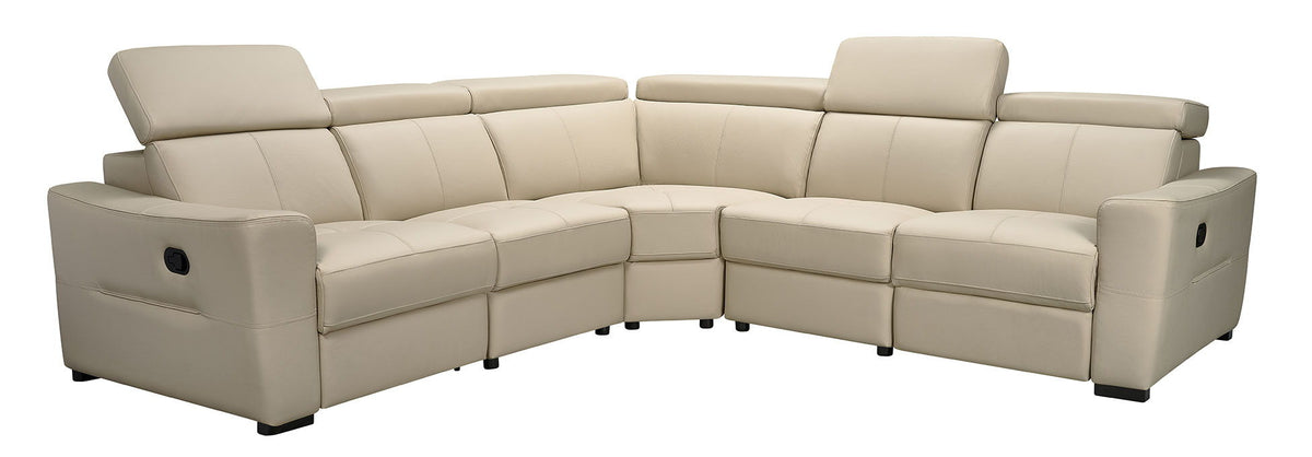 6021 - Sectional With Manual Recliners