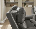 Bleckley - Power Reclining Loveseat With Console / Adjustable Headrest