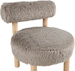 Ambre - Shearling Fabric Accent Chair