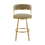 Saturn - Bar Height Bar Stool - Gold