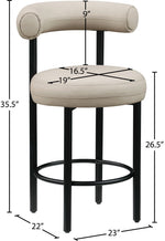 Bordeaux - Counter Stool (Set of 2)