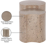 Dimple - Modular End Table - Terazzo Finish