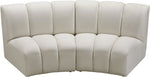 Infinity - 2 Piece Velvet Modular Sectional