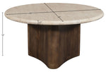 Pietra - Travertine And Mango Wood Table