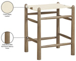 Santos - Backless Counter Stool With Stained Brown Base