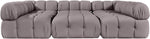 Orin - Velvet 6 Piece Modular Sectional