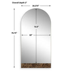 Hanover - Marble Arch Mirror - Bronze / Brown