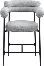 Blake - Counter Stool With Black Base (Set of 2)