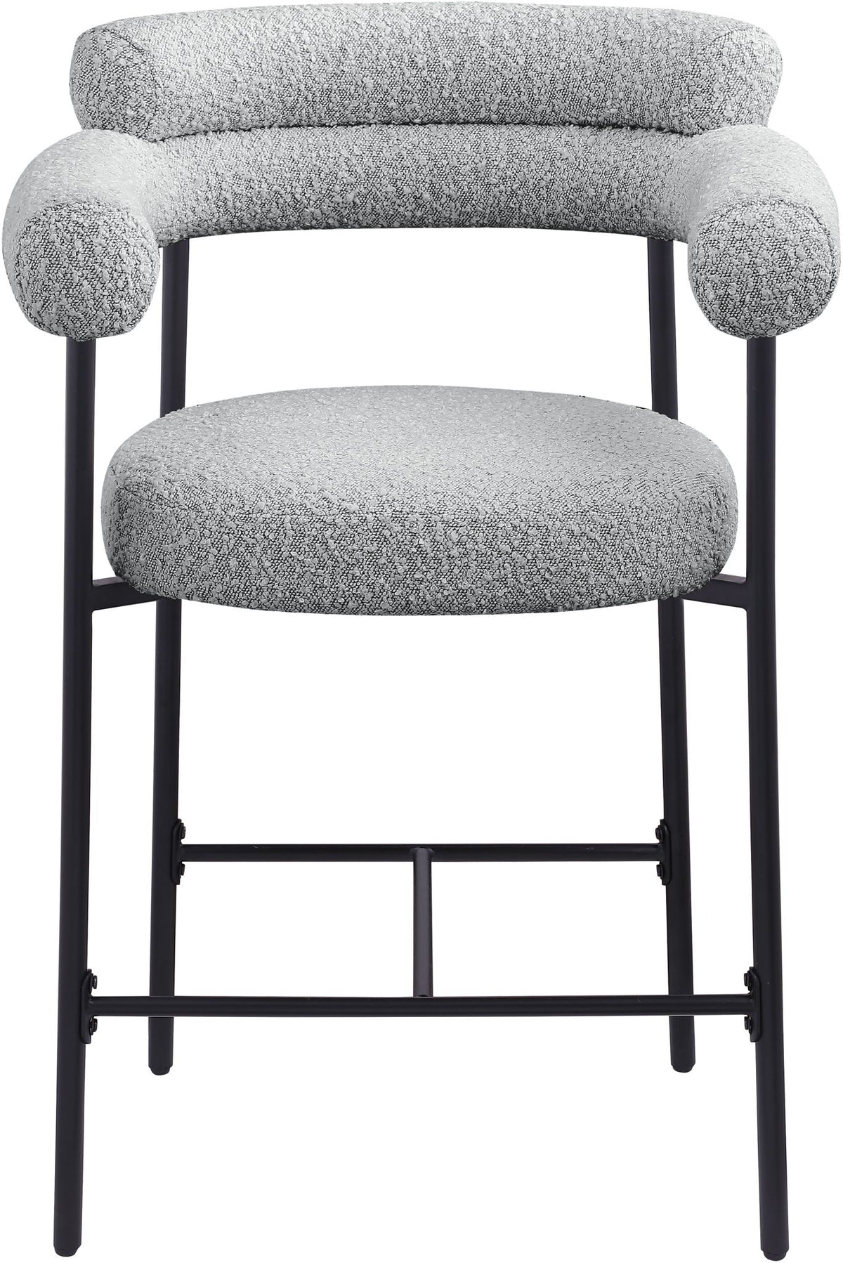 Blake - Counter Stool With Black Base (Set of 2)