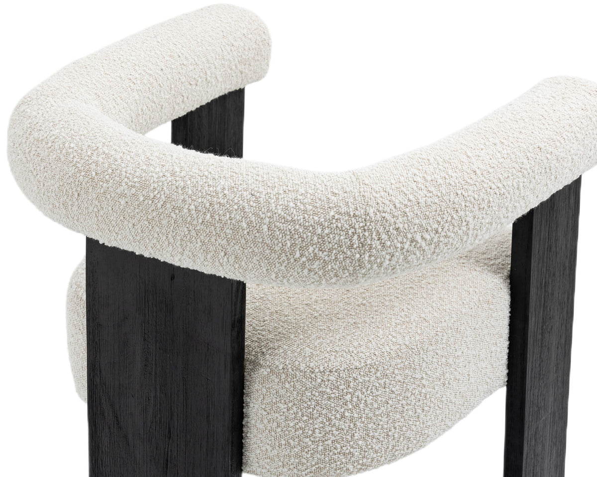 Barrel - Dining Chair - Black Legs