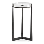 Midas - Round Accent Table - Dark Bronze
