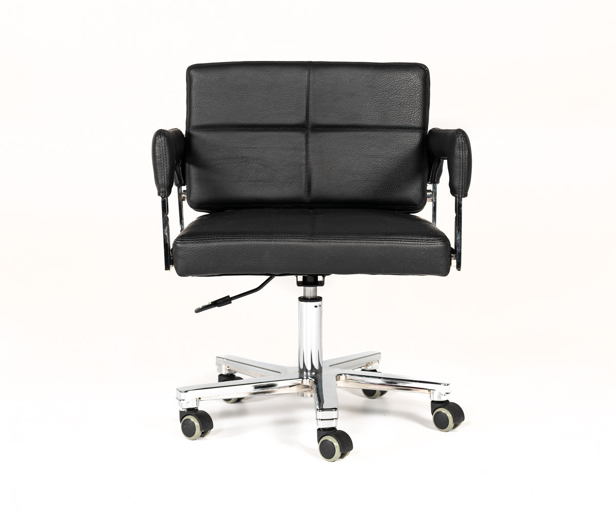 Craig Modern Black Bonded Leather Office Chair by VIG Furniture - View 3