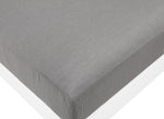 Nizuc - Outdoor Patio 6 Seat Armless Modular Sofa With White Frame