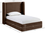 Kendall - Velvet Upholstered Bed