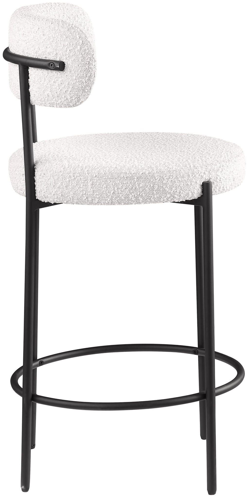 Beacon - Boucle Fabric Stool (Set of 2)