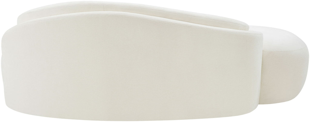 Caspian - Chenille Fabric Upholstered Loveseat