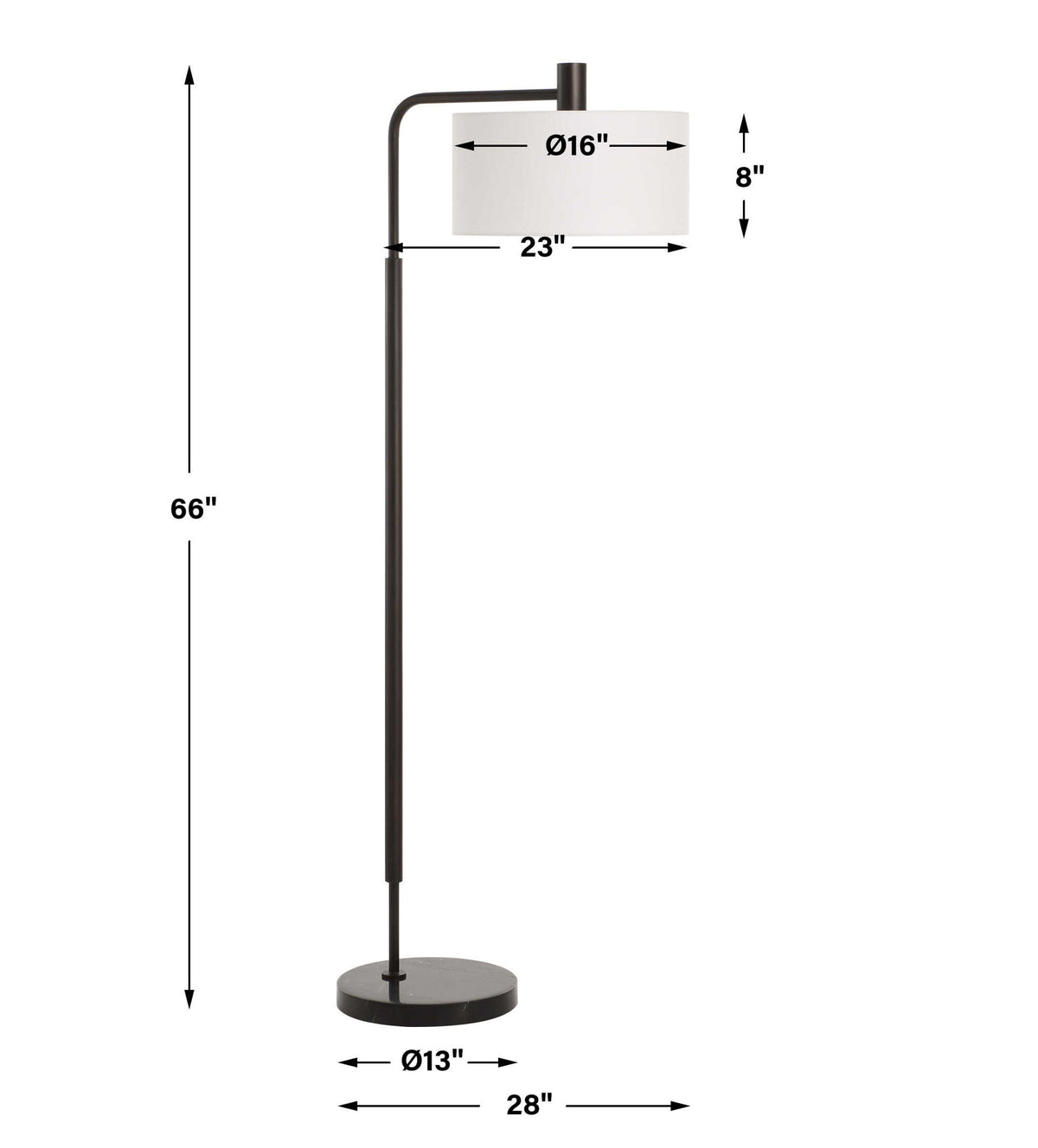 Richie - Floor Lamp - Black