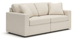 Modmax - Straight Sectional - Oyster