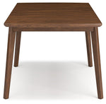 Lyncott - Rectangular Dining Room Butterfly Extension Table - Brown