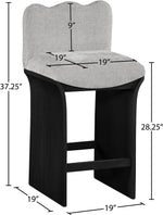Shaw - Counter Stool - Black Base