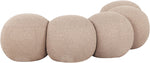 Apollo - Boucle Fabric Bench