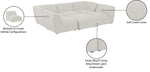 Miramar - 6 Piece Modular Sectional
