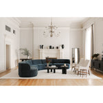 Rocca - Cement Coffee Table - Black