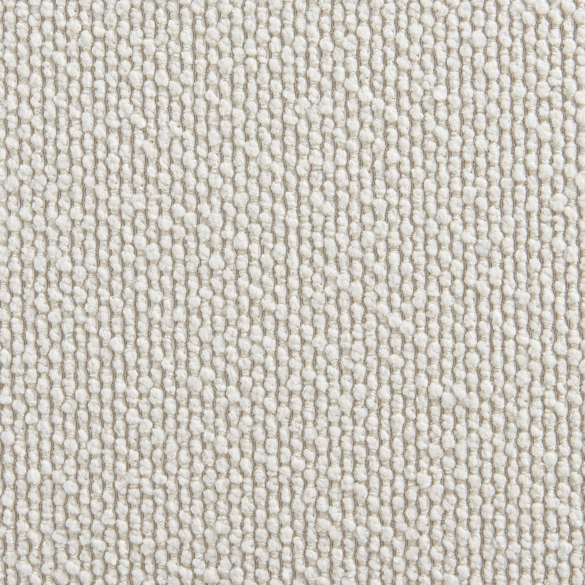 Pavilion - Rattan Outdoor Ottoman With Cushions - Boucle White / Natural