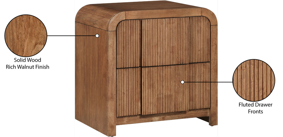 Fluted - Night Stand