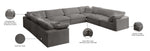 Cozy - 8 Piece Modular Sectional