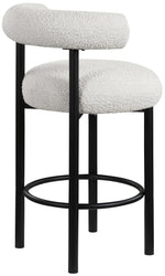 Bordeaux - Stool With Black Legs (Set of 2)