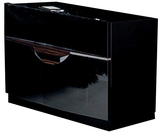 Marbella - Nightstand - Black