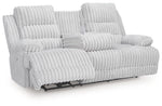 Rhines Falls - 2 Pc. - Power Reclining Sofa And Loveseat - Alloy