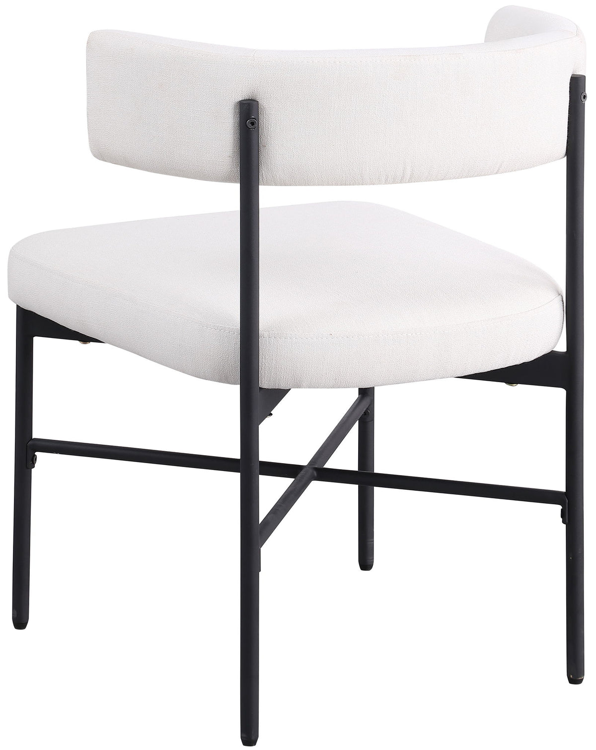 Rivage - Durable Dining Chair With Black Frame (Set of 2)